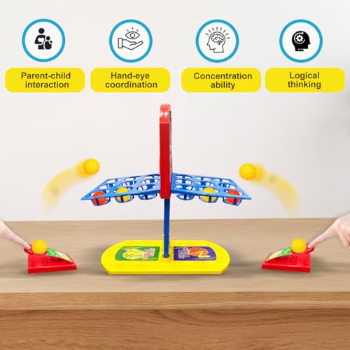 Wembley Shoot-A-Basketball Board Game for Boys & Girls Tabletop Action for 1 or 2 Players Easy to Assemble Portable Basket Ball Indoor Games Ideal for Birthday Gift - Image 5