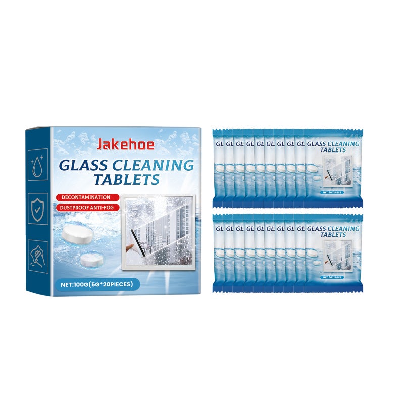 Jakehoe Glass Cleaning Film Car Rearview Mirror Sunroof Bathroom Glass In Addition To Water Stains And Scale Mirror Decontamination - Image 1