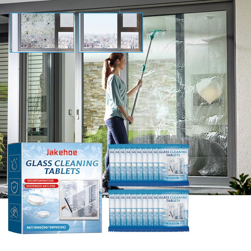 Jakehoe Glass Cleaning Film Car Rearview Mirror Sunroof Bathroom Glass In Addition To Water Stains And Scale Mirror Decontamination - Image 2