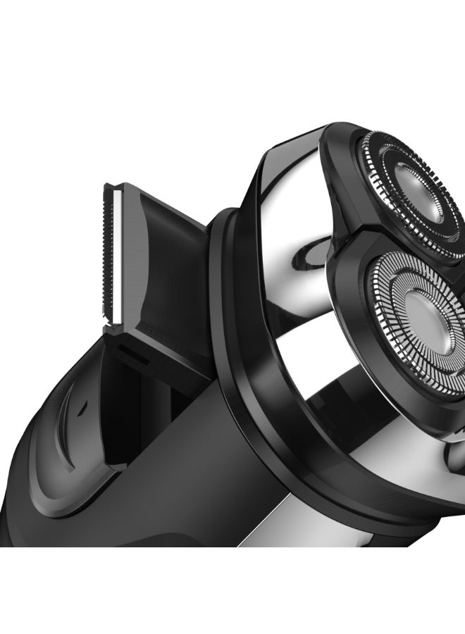 Blaupunkt Shaver For Men, Pop-Up Trimmer, Usb-C Charging Slot, Lcd Display, Lithium Battery, Svm422 - Image 3