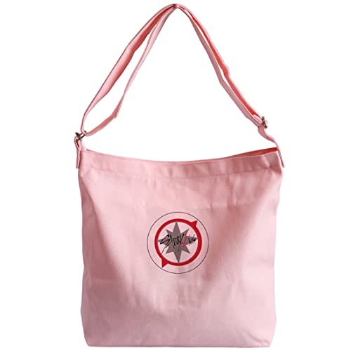 YXST Stray Kids Merch Canvas Shoulder Bag, Hobo bag Crossbody Handbag Casual Tote - Image 1