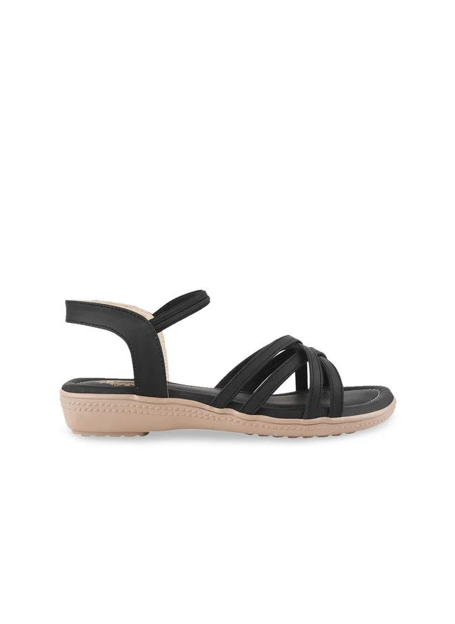 شوتوبيا Shoetopia Girls Open Toe Flats with Bows