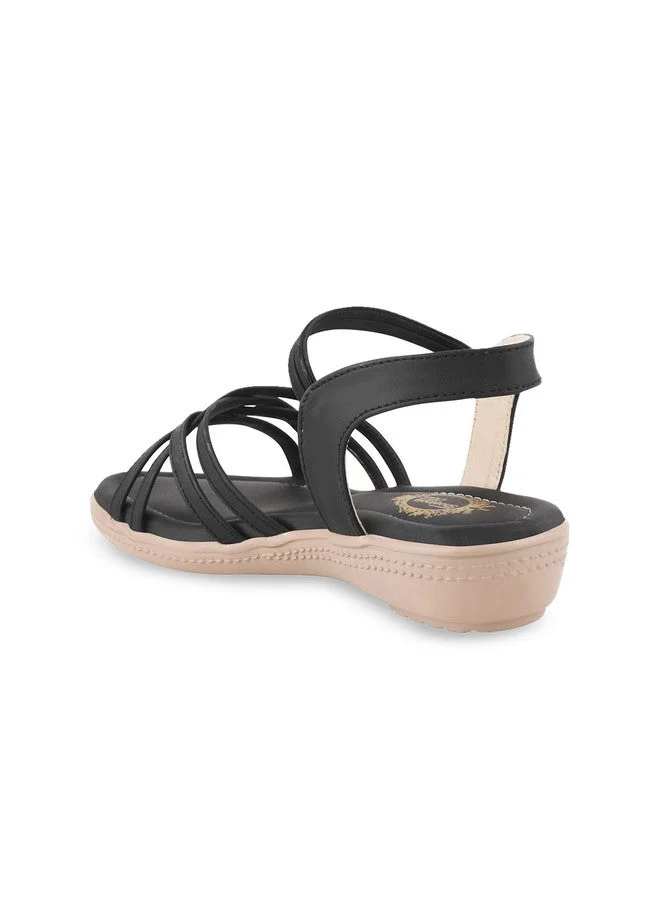 شوتوبيا Shoetopia Girls Open Toe Flats with Bows