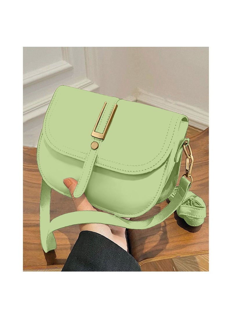 Tat Casual Shoulder Bag - mint  - Image 2