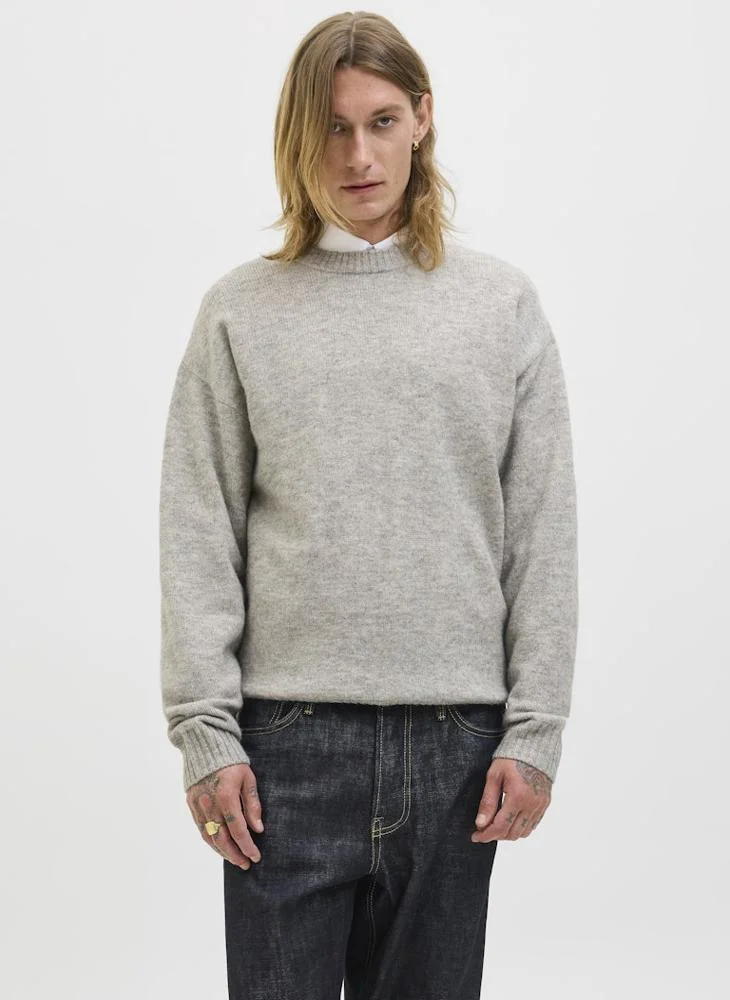 JACK & JONES  Casual Regular Fit Crew Neck Sweater for Men | Best Price UAE