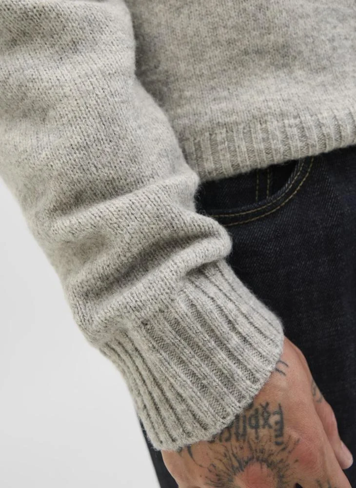 JACK & JONES  Casual Regular Fit Crew Neck Sweater for Men | Best Price UAE