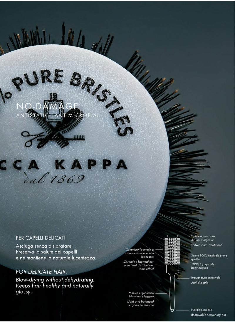 ACCA KAPPA - NO-DAMAGE Hair Brush | Diameter: Ø 53 mm. - Image 1