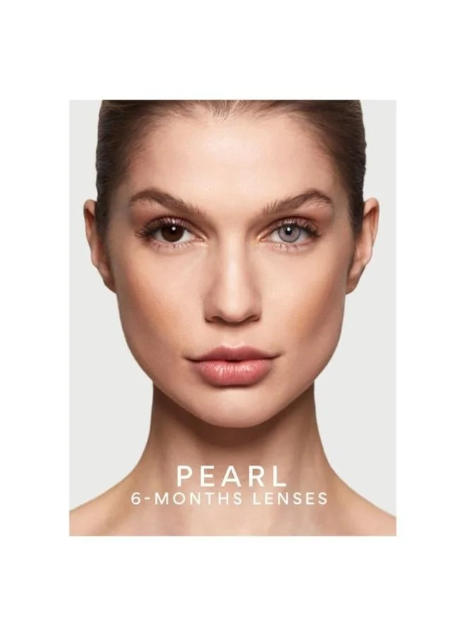 سواتي Cosmetics Coloured Contact Lenses  Pearl 6 Months