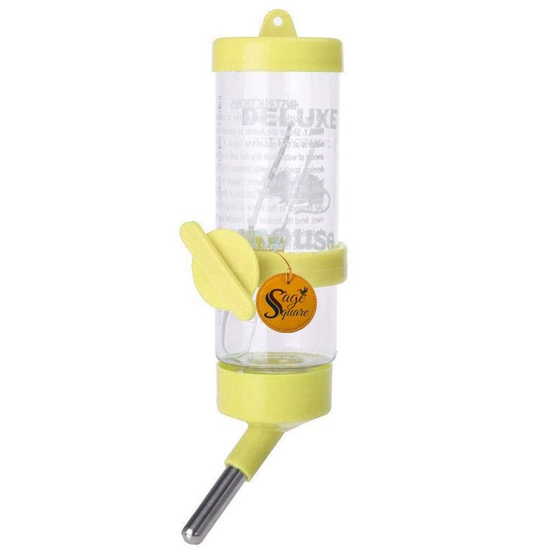 Sage Square Leak Proof Water Bottle for Hamster/Gerbil/Mice/Guinea Pig/Ferret/Rabbit (Random Color) (250 ML) - Image 3