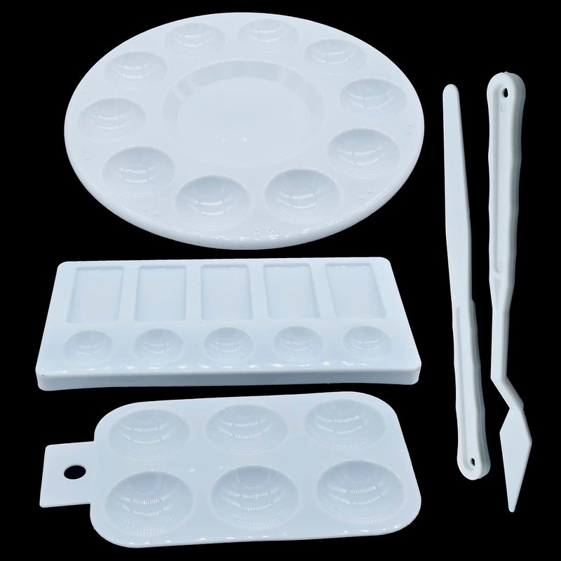 53 Arts 53ARTS Colour Mixing Plate Kit Set 5 pcs - Image 1