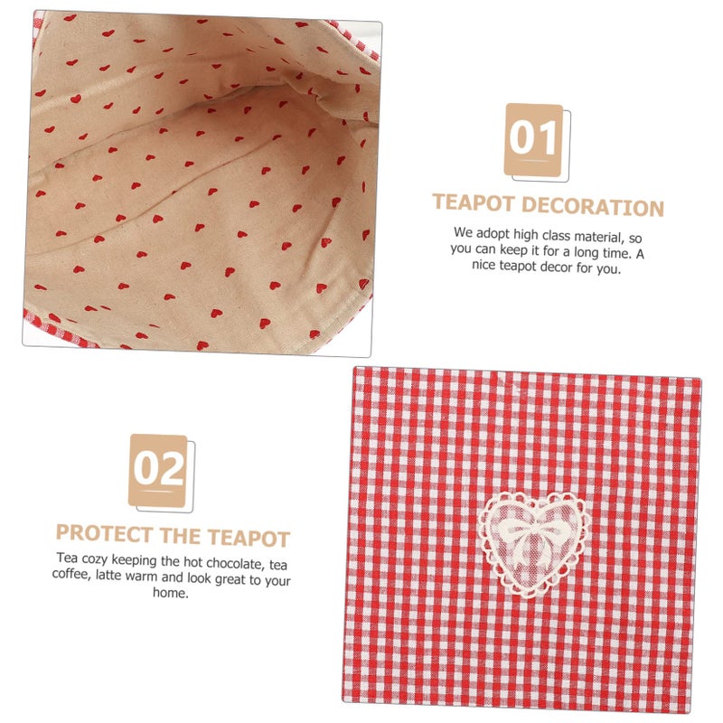 Insulation Sleeve Tea Cozy For Teapot Decorative Cover Keep Warm Pot Dust Cover - Image 3