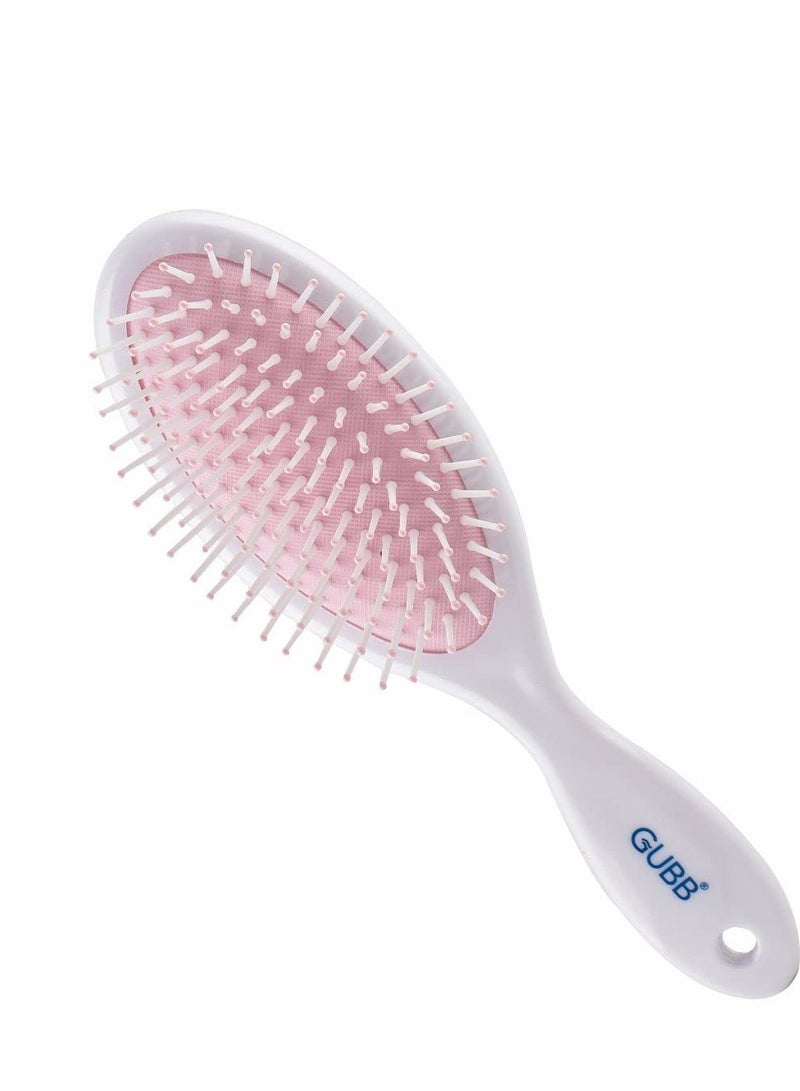 غوب فرشاة شعر بيضاوية GUBB Tropical Bloom للنساء والرجال | ينعم ويفك تشابك الشعر المجعد | فك تشابك الشعر الرطب أو الجاف بشكل أسرع وأسهل | يقلل من تكسر الشعر ويعزز نمو الشعر | مناسبة لجميع أنواع الشعر | فرشاة شعر للرجال والنساء - Image 1