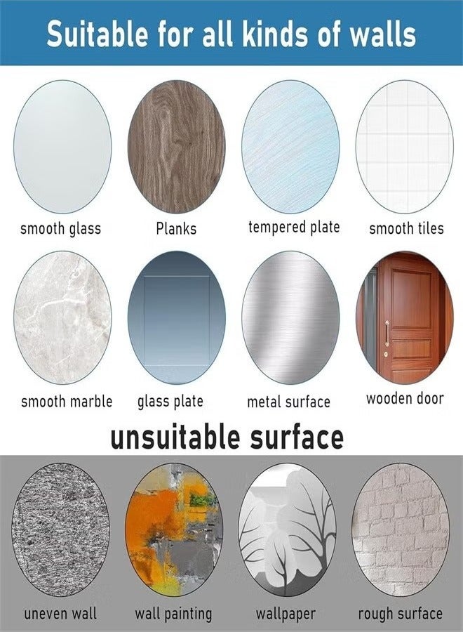 Picture Hangers, 18pcs Self Adhesive Picture Hangers Hooks Waterproof Adhesive Wall Hooks Wall Picture Hanger Heavy Duty Wall Hangers Without Nails for Hanging for Home Kitchen Bathroom Office - Image 3