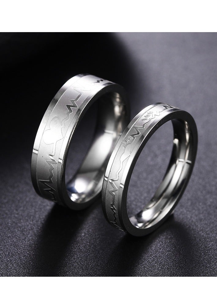 Couple Ring Set, Love Signals - Image 1
