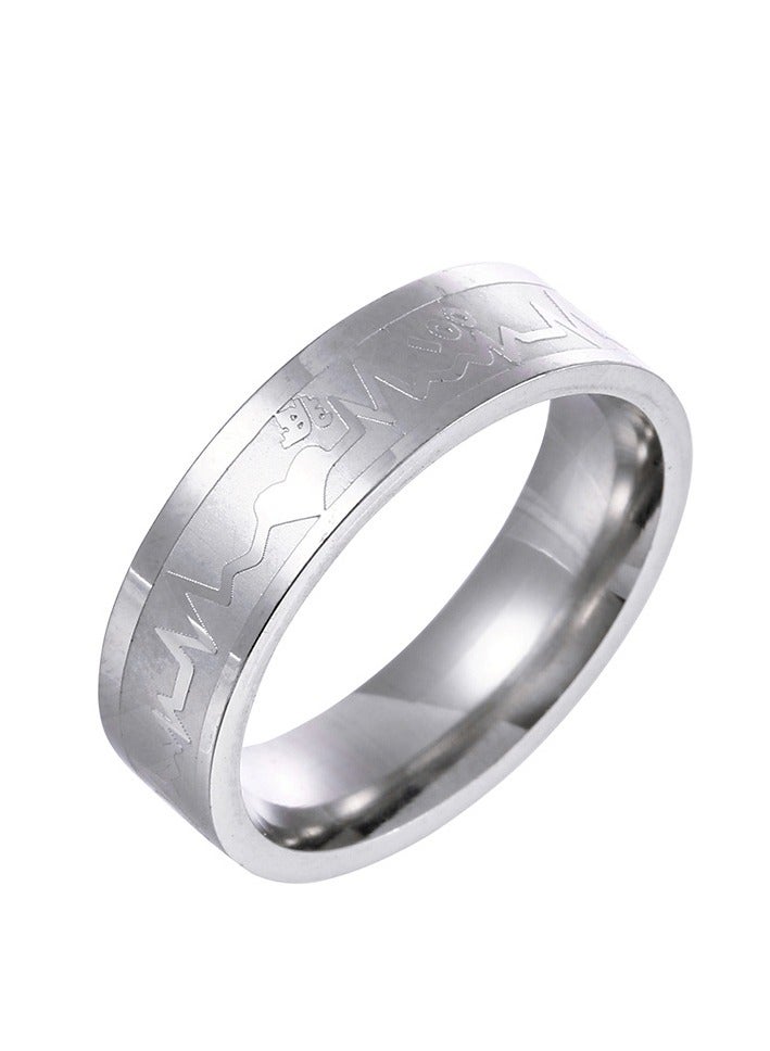 Couple Ring Set, Love Signals - Image 4