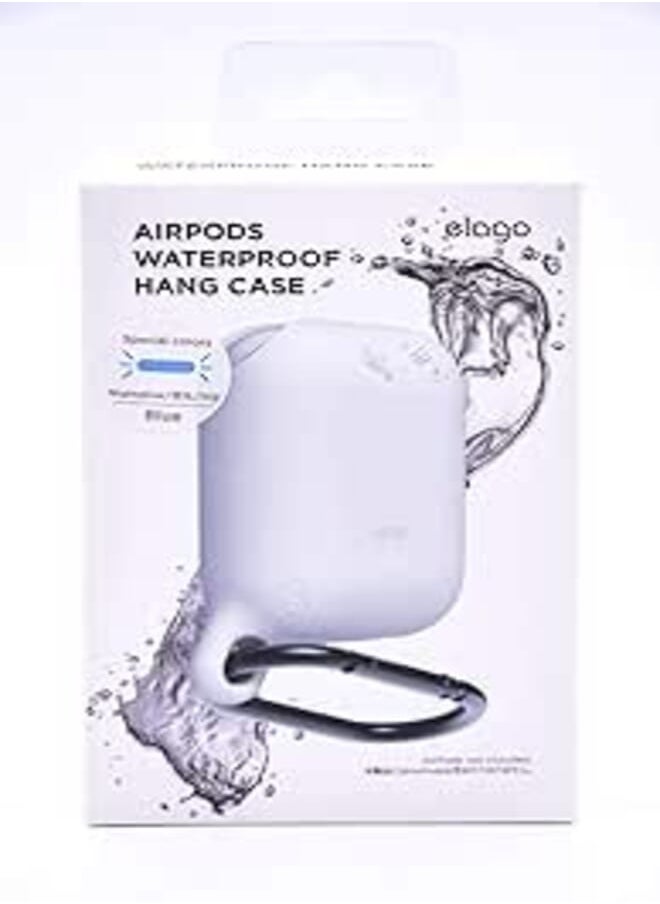 Elago - Elago airpods waterproof hang case - night glow blue - Image 1
