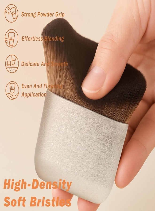 Brvlsoc Kabuki Self Tanner Brush – Full Body & Face Makeup Applicator, Flawless Tanning, Bronzer & Lotion Blend Brush for Legs, Arms & More - Image 5