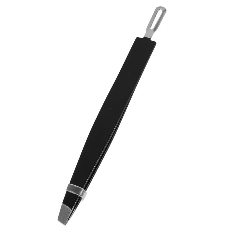 Stainless Steel Dual Head Eyebrow Tweezers Slanted False Eyelash Applicator Beauty Tool - Image 2