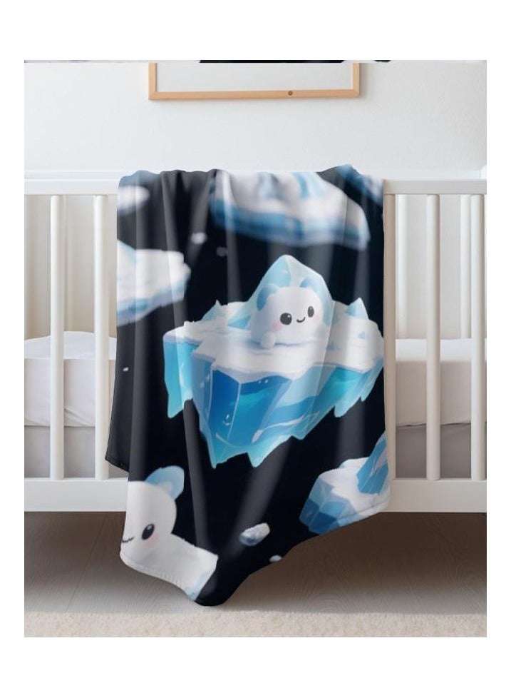 general Flannel thin blanket (warm and comfortable, suitable for sleep, gaming, dust removal and sandproof) 150cm*200cm - 306 - Image 3