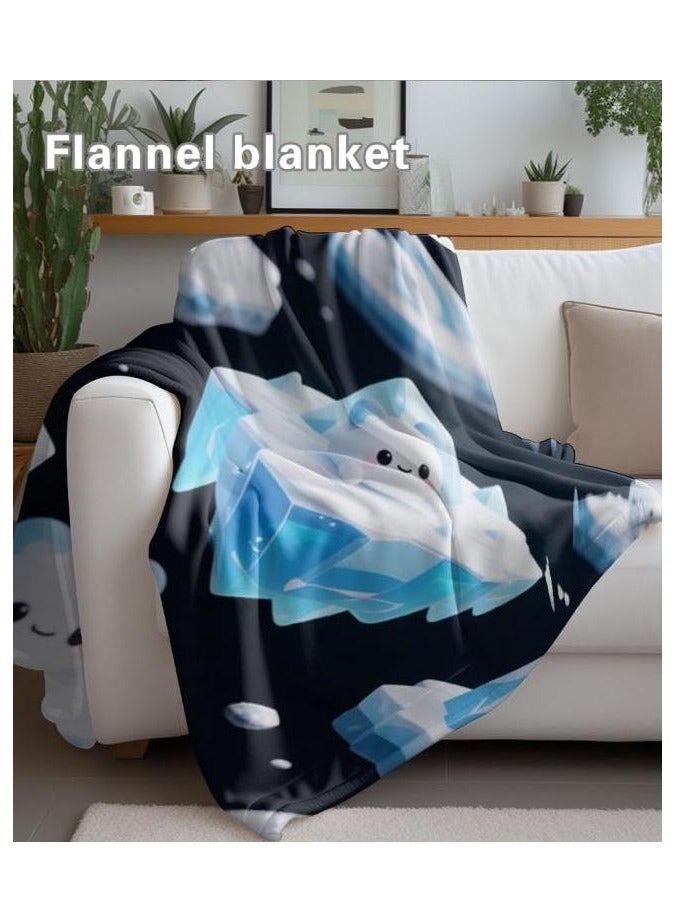 general Flannel thin blanket (warm and comfortable, suitable for sleep, gaming, dust removal and sandproof) 150cm*200cm - 306 - Image 5