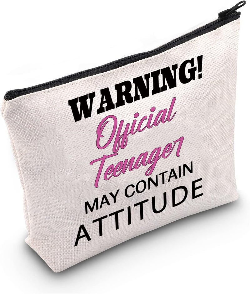 هدايا عيد ميلاد المراهقين من LEVLO تحذير رسمي للمراهقين قد تحتوي على سلوك حقائب المكياج هدايا عيد ميلاد المراهقين 13 (رسمي للمراهقين)