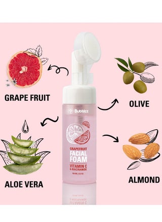 Bubblzz Face Foam Grapefruit 150ML - pzsku/Z43B4E28147083E96D669Z/45/_/1726056470/77764296-4dd1-439c-895f-e6207a9872f1