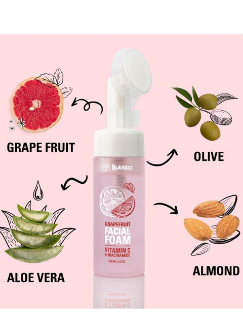 Bubblzz Face Foam Grapefruit 150ML