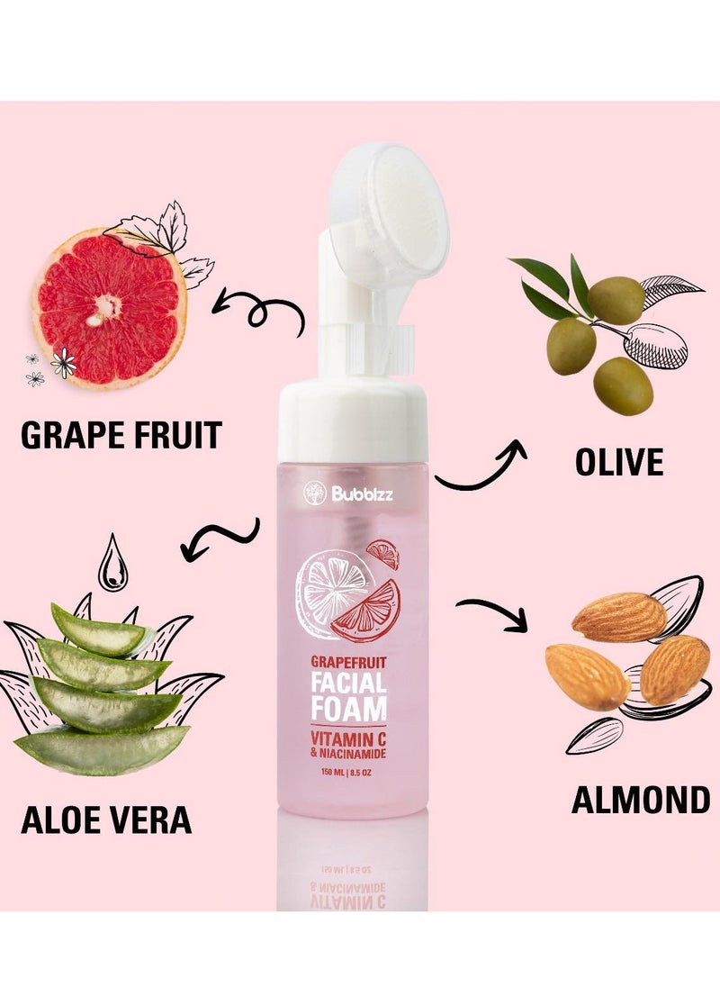 Bubblzz Face Foam Grapefruit 150ML