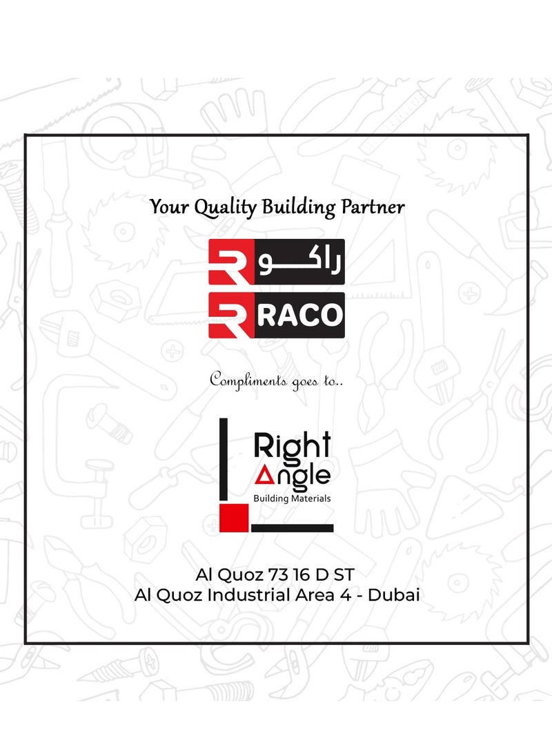 RACO RACO Quickset Portland Cement Construction Quality Cement Powder for Household and DIY Projects 1 Kg  - Image 5