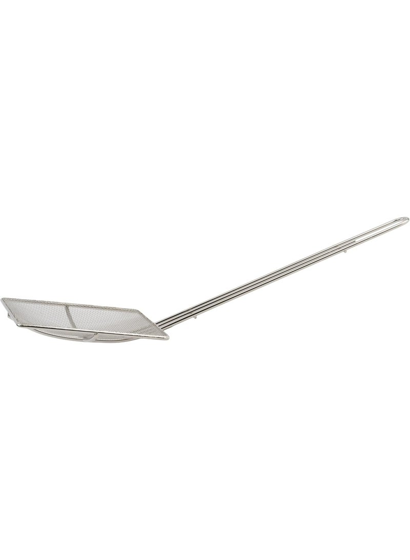 Winco Square Mesh Skimmer, 6.75-Inch, Medium, Nickel - Image 1