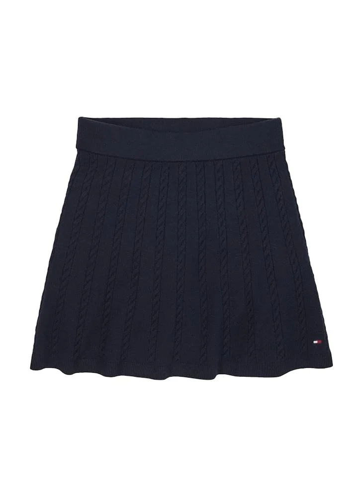 TOMMY HILFIGER Youth Wrap Mini Skirt