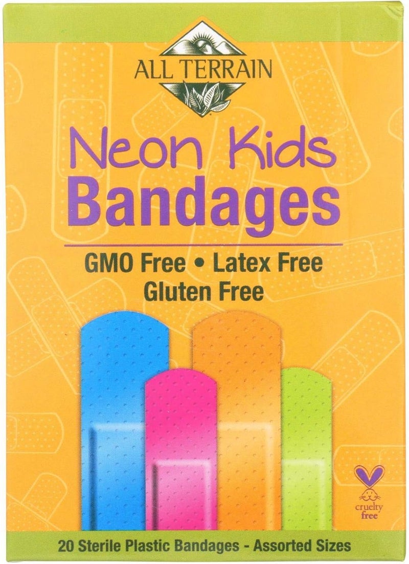 All Terrain Bandage Kids Neon 20 Ct - Image 1