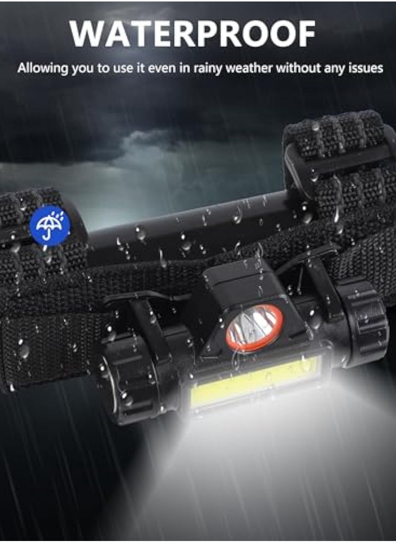 KASTWAVE قطعتان من مصابيح قبة UTV، شريط إضاءة LED للشاحنات، مصابيح سقف قفص UTV قابلة لإعادة الشحن، تناسب Polaris Can-Am Yamaha Arctic Cat Kawasaki عالميًا كمصباح UTV، مصباح قراءة، مصباح عمل، مقاوم للماء  - Image 3