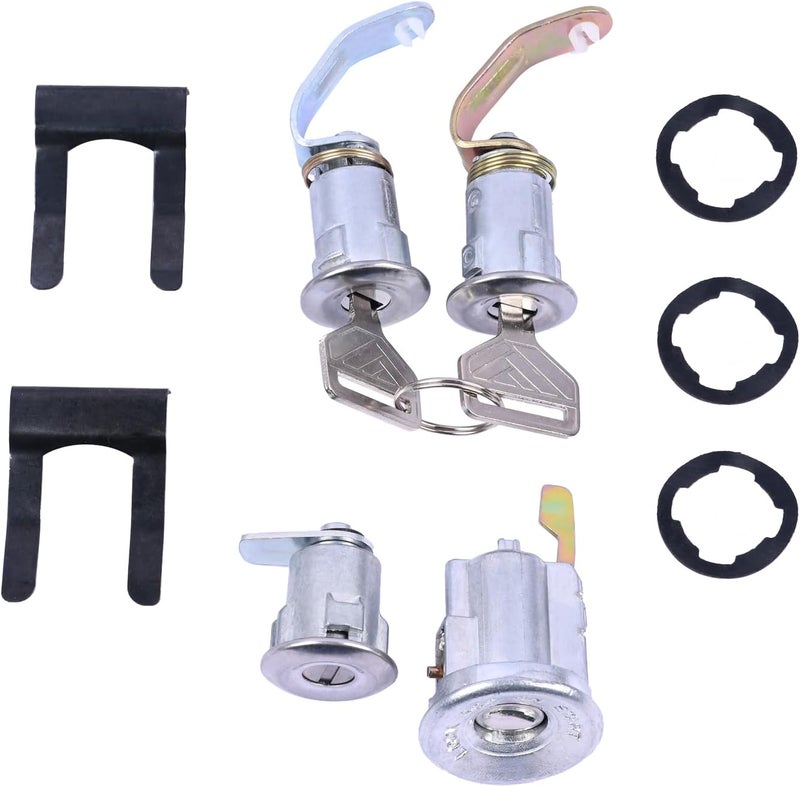 Getfarway مجموعة مفتاح قفل أسطوانة الإشعال Getfarway لسيارة تويوتا لاند كروزر 40 سلسلة (1969-1986) - Image 1