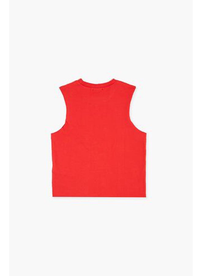 FOREVER 21 بلوزة بدون أكمام بطبعة "Go Bananas" للأطفال (بنات وأولاد) - Image 2