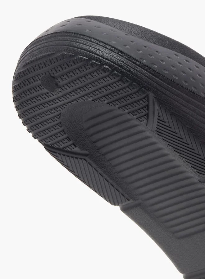 Lee Cooper Mens Logo Print Slip-On Thong Slippers