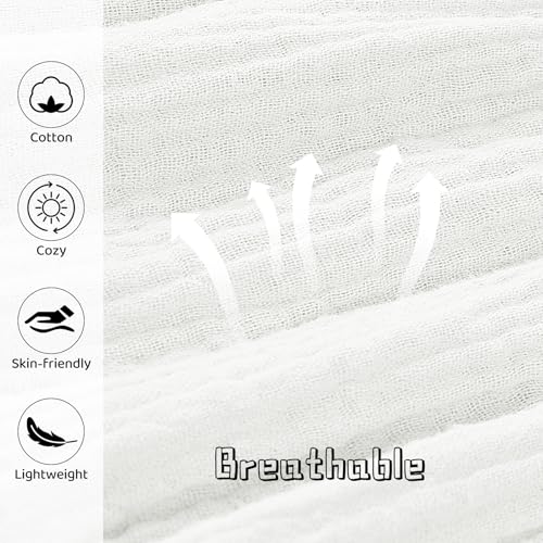 Durio Baby Bloomers for Toddler Girls Newborn Diaper Covers for Girls Cute Cotton Baby Girl Shorts A White 9-12 Months - Image 2