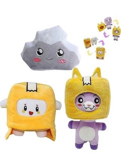 Generic 3pcs Lankybox Plush Bundle Foxy Boxy Rocky  - Image 1