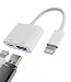 HOYULLI Lightning to USB A Adapter OTG Cable Connector for iPhone 13 12 11 Mini Pro Max X Xs Ipad Male Converter Splitter and Charger Charging Female Port Camera Keyboard Mouse Adaptador para Hub 30 - Image 2