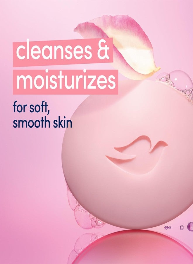 Dove Soap, Pink Beauty Bar 4-Pack - 3-in-1 Moisturizing Face, Body & Hand Soap, 4.75 Oz Ea - Image 4