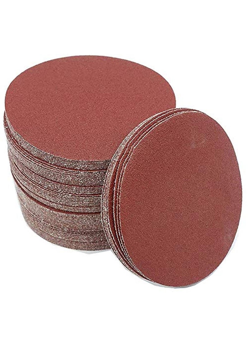 DIY Crafts DIY Crafts CTDIYHI52711 Abrasive 1 Inch 25mm Round Sandpaper Disk Sand Sheets Grit Hook and Loop Sanding Disc for  - Image 2