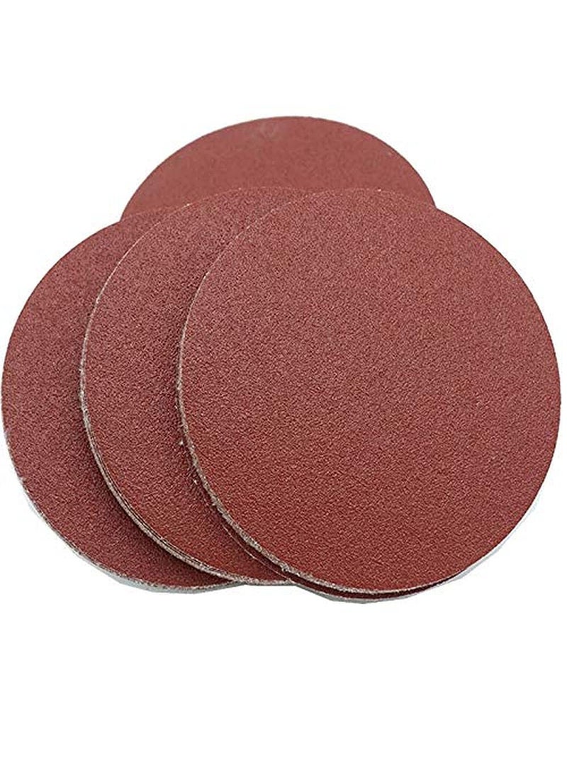DIY Crafts DIY Crafts CTDIYHI52711 Abrasive 1 Inch 25mm Round Sandpaper Disk Sand Sheets Grit Hook and Loop Sanding Disc for  - Image 3