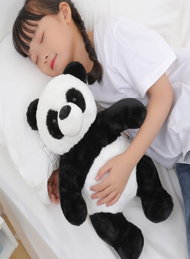 FFxiong 18" Panda Bear Stuffed Animal Plush Toy Cute Soft Body Doll Pillow Kawaii Giant Panda, Gift for Kids Boy Girl Birthday Valentines Christmas - Image 5