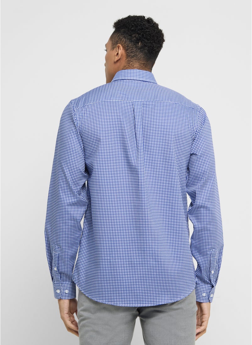 Robert Wood Long Sleeve Shirt   Single Pocket  - Image 2