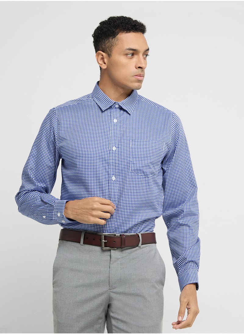 Robert Wood Long Sleeve Shirt   Single Pocket  - Image 1