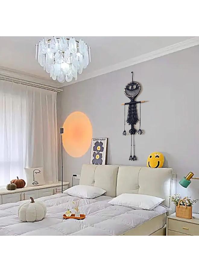 Bluejw New Christmas Decoration Handmade Woven Tapestries Skull Pendant Halloween Wall Decorations Home Decoration Wall Hanging - Image 5