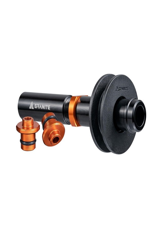 Granite ChainDock Dummy Hub, Compatible with 12mm Thru Axle and QR Frame - Image 1