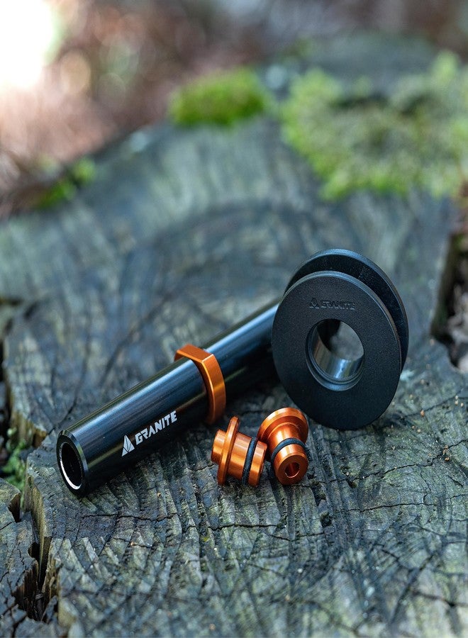 Granite ChainDock Dummy Hub, Compatible with 12mm Thru Axle and QR Frame - Image 4