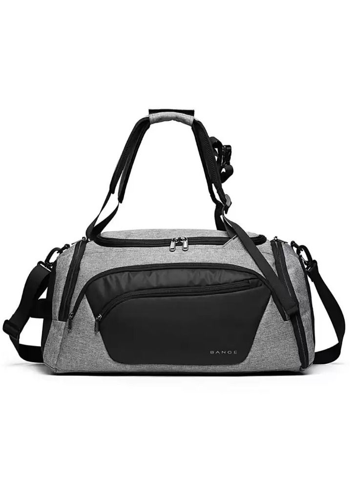 بانجي حقيبة سفر بانجي يدوية 50 لتر دافل للسفر رمـادي بسعة تخزين كبيرة - Image 1