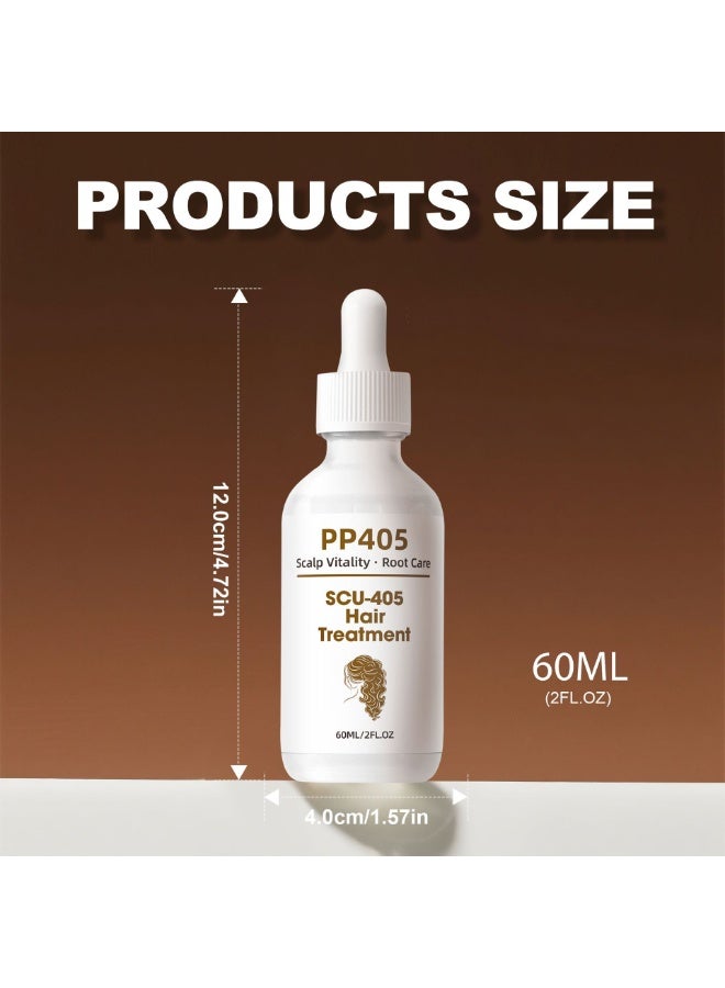 jalan PP405 Hair Care Essence Oil, SCU-405 Hair Growth Oil, Anti-Hair Loss Essence Liquid, Scalp Nourishing Oil, Damage Repair, Anti-Hair Loss, Fast Absorption and Non-Greasy (1 Piece) - Image 2